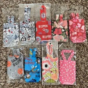 Hand sewn mini hand sanitizer holder